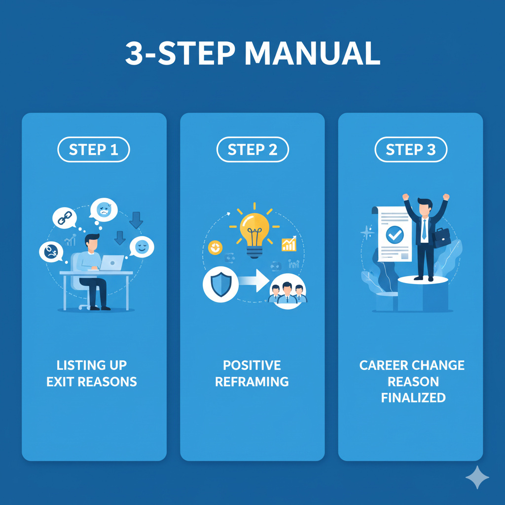 転職理由を明確にする方法をマニュアル化