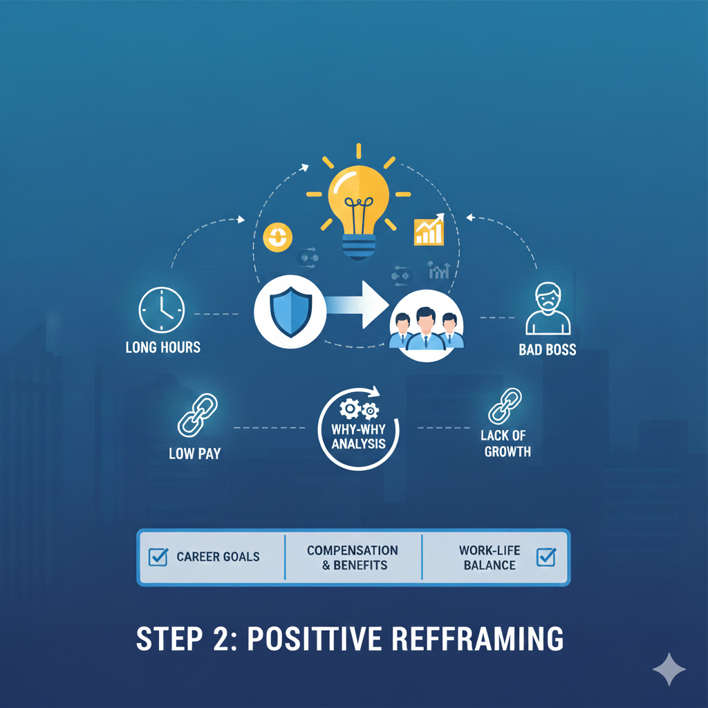 退職理由をポジティブ変換