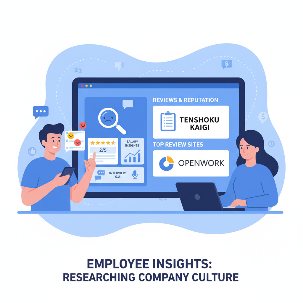 会社の評判や口コミを調査する