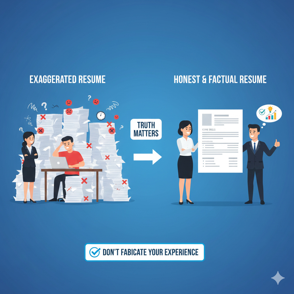 職務経歴書で「盛る」のはやめよう
