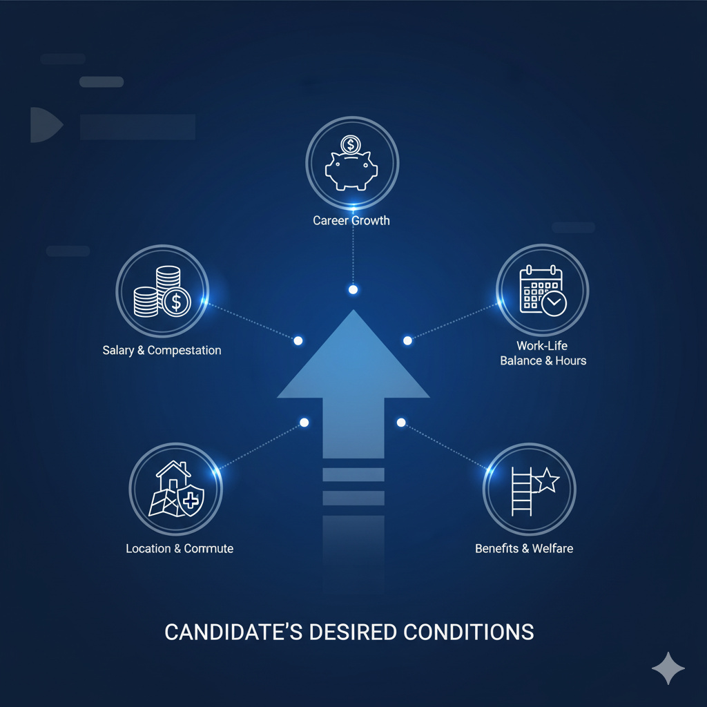 求人応募する前に、希望条件を確認すべき