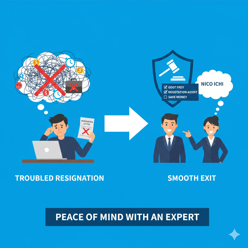 退職届を提出するにも、段取りがある