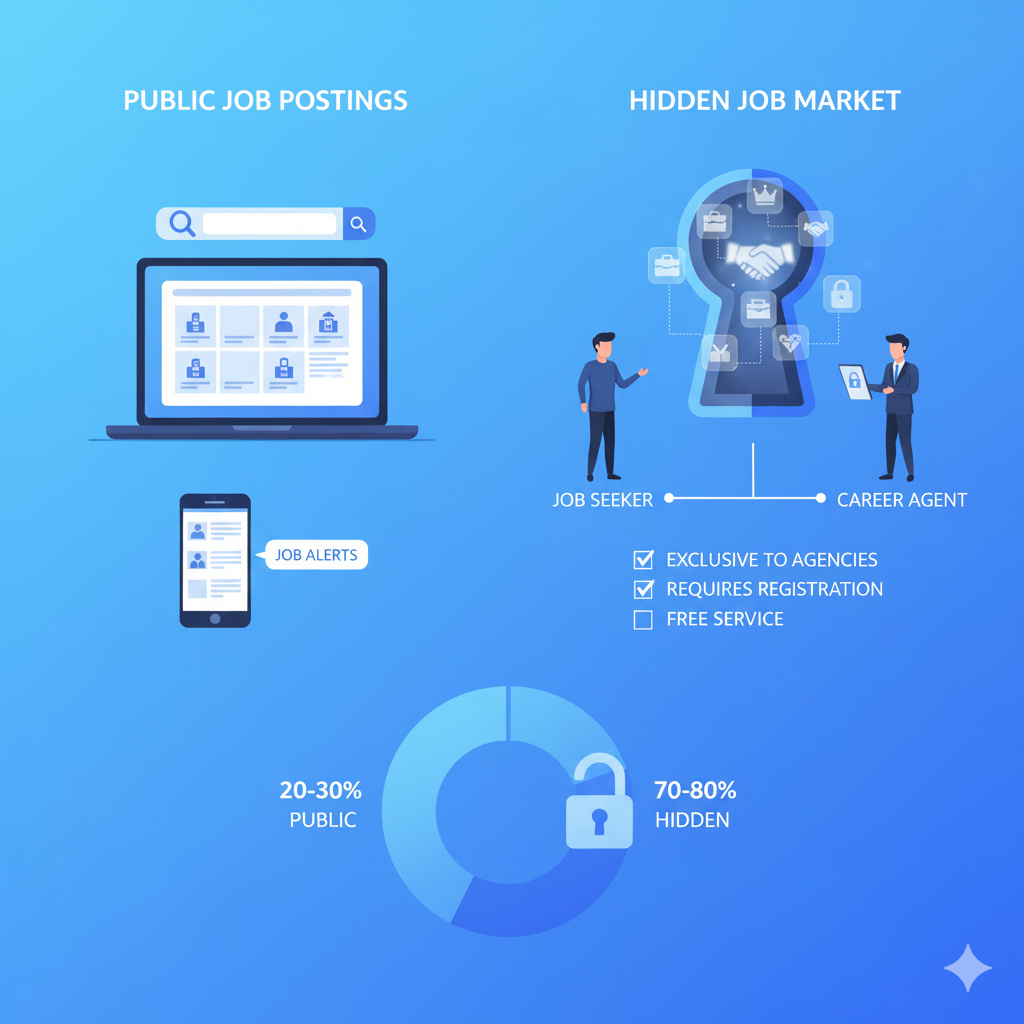 公開求人と非公開求人