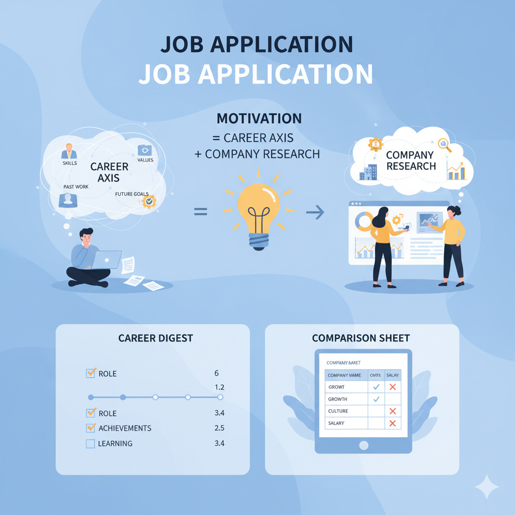 転職面接に向けて、志望動機はどう作成すればよいのか