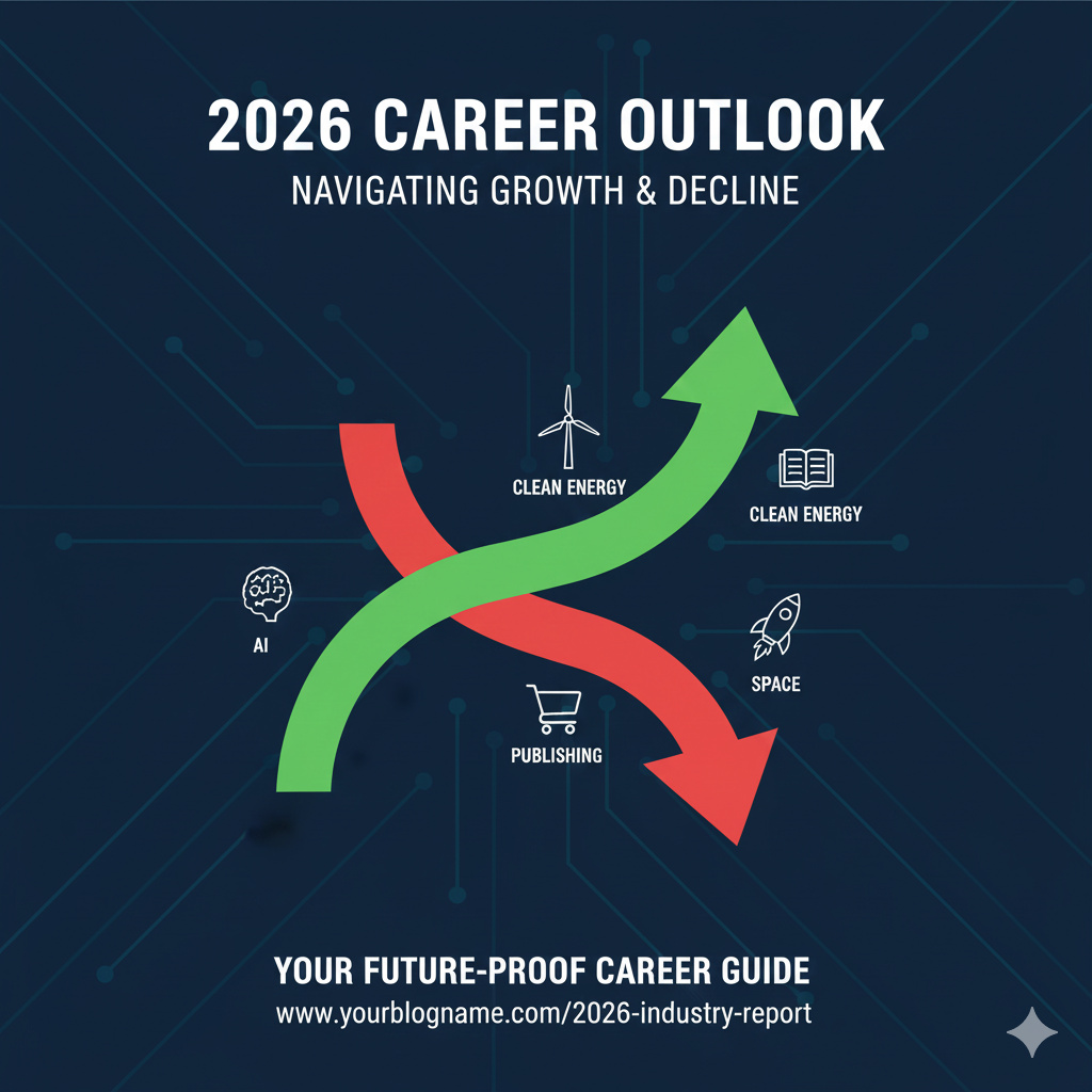 【2026年】生成AIが変える未来の業界TOP10と転職の失敗回避術